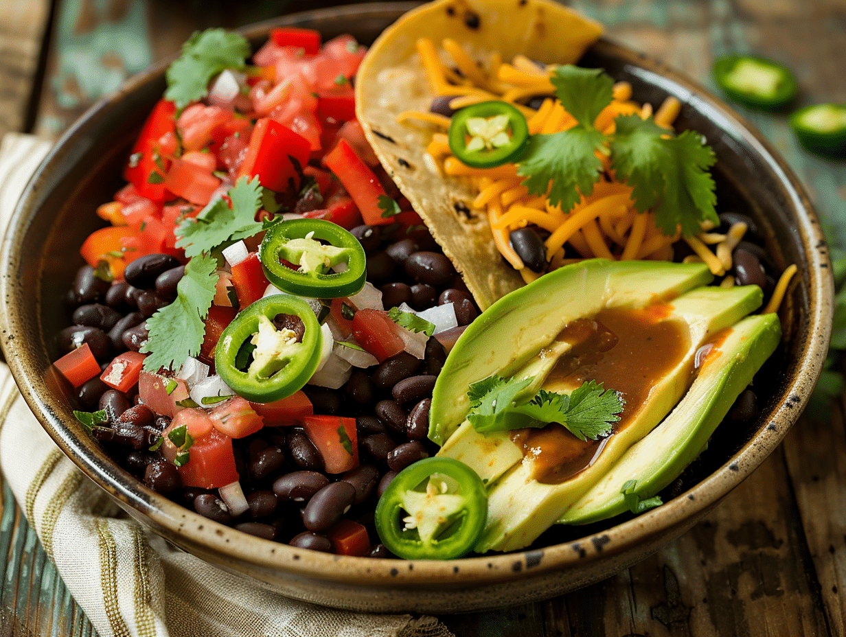 Fuel Your Day: High-Protein Black Bean Breakfast for Stable Blood Sugar